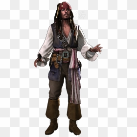 Pirates Of Caribbean Captain Jack Sparrow Png - Jack Sparrow Sea Of Thieves, Transparent Png - jack sparrow png