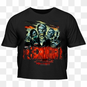 Freehand Zombie Horde Pr - Active Shirt, HD Png Download - zombie horde png
