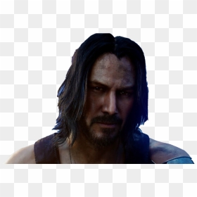 Cyberpunk 2077 Keanu Reeves Png Image - Cyberpunka 2077 Reevs, Transparent Png - dreadlocks png