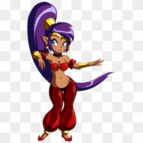 Shantae Half Genie Half Human All Cute By Crovirus-d6lcgdo - Fanart Shantae Half Genie, HD Png Download - shantae png