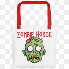 Zombie The Gamer Merch Tote - Roblox Zombie Rush Drawings, HD Png Download - zombie horde png