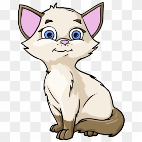Cat Kitten Cartoon Drawing Clip Art - Cat Cartoon, HD Png Download - cartoon cat png