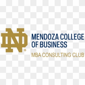 Notre Dame Mendoza Logo Png, Transparent Png - notre dame logo png