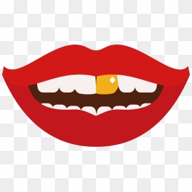 Tooth Gold Teeth Clip Art - Marrakesh, HD Png Download - gold teeth png