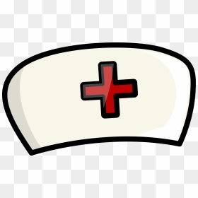Nursing Cartoon Nurses Cap Illustration - Nurse And Doctor Drawing, HD Png Download - nurse hat png