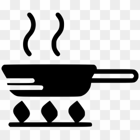 Frying Pan - Cook Food Icon Png, Transparent Png - frying pan png