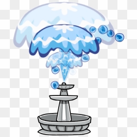 Fountain Png Clipart - Water Fountain Cartoon Png, Transparent Png - fountain png