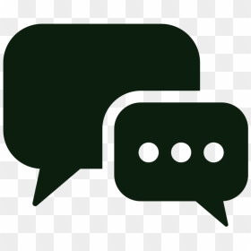 Speech Balloon, HD Png Download - contact icon png