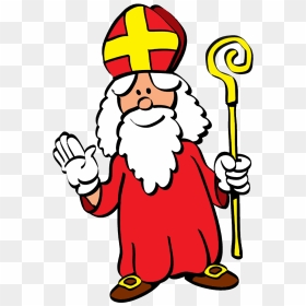 St Nicholas Hat Clipart Clip Art Royalty Free Stock - St Nicholas Clipart, HD Png Download - pope hat png