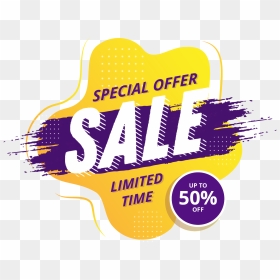 Abstract Sale Banner Vector Design - Dhl, HD Png Download - abstract design png