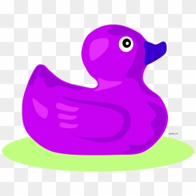 Red Rubber Duck Cartoon, HD Png Download - water clipart png