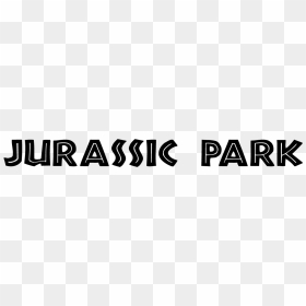 Jurassic Park - Jurassic Park Font Png, Transparent Png - jurassic park logo png