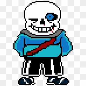 Sans Undertale Pixel Art, HD Png Download - vhv