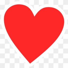 Heart Hearts Emoji Emojis Red Pink Hotpink White Border - ❤ Heavy Black Heart, HD Png Download - heart border png