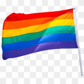 Rainbow Flag Png Transparent File - Flag, Png Download - rainbow flag png