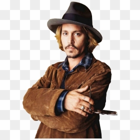Transparent Jack Sparrow Png - Fedora Hat Men Long Hair, Png Download - jack sparrow png
