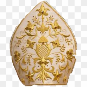 #pope Hat #freetoedit - Mitras Papais, HD Png Download - pope hat png