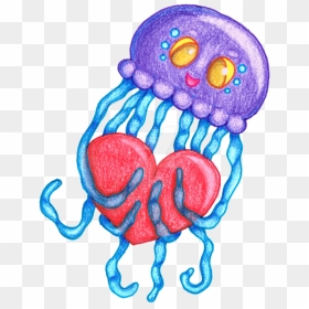 Jellyfish Clipart Underwater, HD Png Download - underwater png