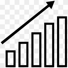 Up Growing Business - Transparent Graph Going Up, HD Png Download - business icon png