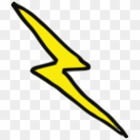 Lightning Bolt Transparent, HD Png Download - yellow lightning png