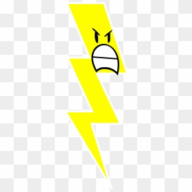Battle For Dream Island Wiki - Bfdi Lightning, HD Png Download - yellow lightning png