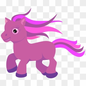 Fantasy Pony Clip Arts - Силуэты Пони, HD Png Download - pony png