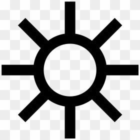 Free Download At Icons8 - Japanese Symbol Of Power, HD Png Download - sun icon png