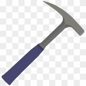 Rock Hammer Clipart, HD Png Download - hammer clipart png