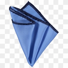 Menswear Accessories Silk Pocket Square Sky Blue Navy - Pocket Square Png Transparent Background, Png Download - blue square png