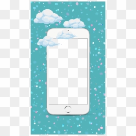 #funimate #iphone #iphonebackground #clouds #starbackground - Illustration, HD Png Download - snow gif png