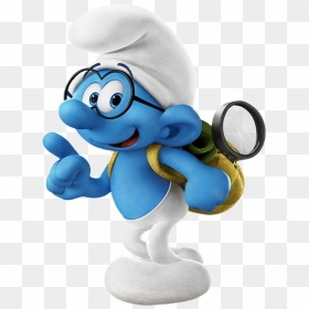Smurfs The Lost Village Brainy, HD Png Download - village png