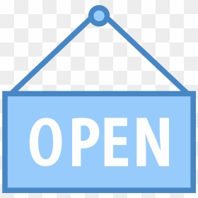 Open Sign Icon - Portable Network Graphics, HD Png Download - open sign png