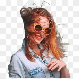 Index Of - Woman With Sunglasses Png, Transparent Png - goggles png