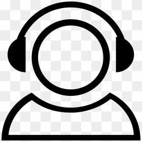 Contact Customer Service - Customer Service Icon White, HD Png Download - contact icon png
