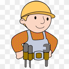 Bob The Builder Carpenter Clipart Png - Bob The Builder Icon, Transparent Png - bob the builder png
