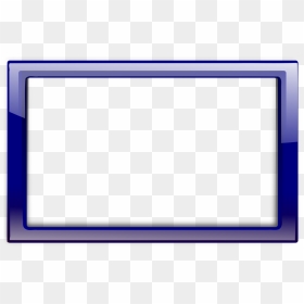 Blue,picture Frame,square - Blue Frame, HD Png Download - blue square png