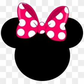 Minnie Mouse Mickey Mouse Clip Art - Pink Minnie Mouse Head, HD Png Download - mickey mouse silhouette png