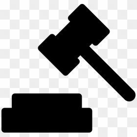 Computer Icons Hammer Gavel - Hammer Transparent Background Law Icon, HD Png Download - hammer clipart png