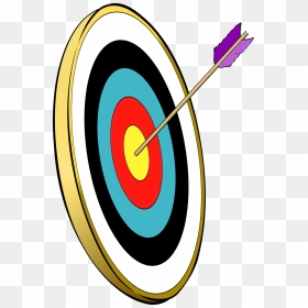 Arrow In The Gold Clip Arts - Archery Transparent Clipart, HD Png Download - gold arrow png