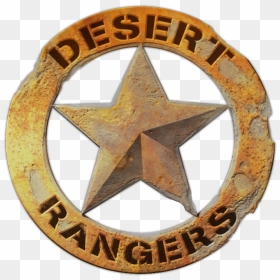 Desert Rangers Logo - Wasteland 2 Ranger Star, HD Png Download - texas rangers logo png