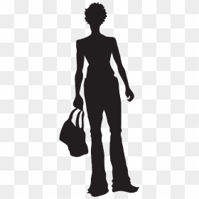 Standing, HD Png Download - bear silhouette png