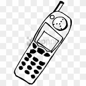 Free Png Phone Drawing Png Image With Transparent Background - Transparent Background Mobile Drawing Png, Png Download - drawing png