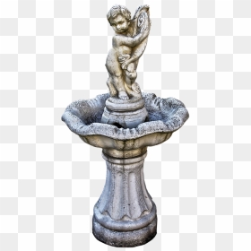 Fountain Statue Png, Transparent Png - fountain png