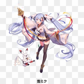 Destiny Child Hatsune Miku, HD Png Download - snow gif png