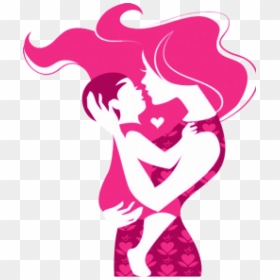 Mom And Baby Painting, HD Png Download - mother png