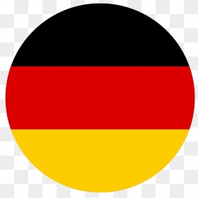 Round Germany Flag Png Transparent Image - Germany Flag Round Icon, Png