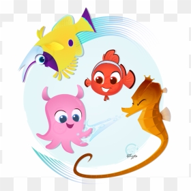 Friend Clipart Finding Dory - Fronds Like These, HD Png Download - finding dory png