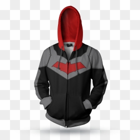 Transparent Red Hood Png - Dc Red Hood Hoodies, Png Download - red hood png