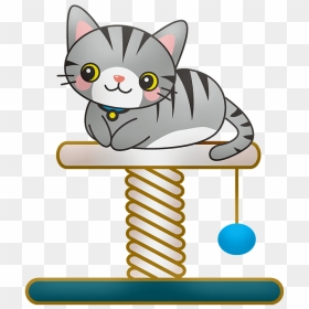 รูปภาพ คลิป อาร์ต แมว, HD Png Download - cartoon cat png
