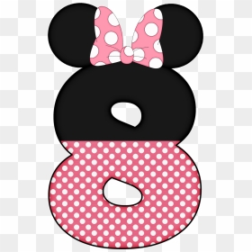 Minnie Mouse Letter C, HD Png Download - mickey mouse silhouette png